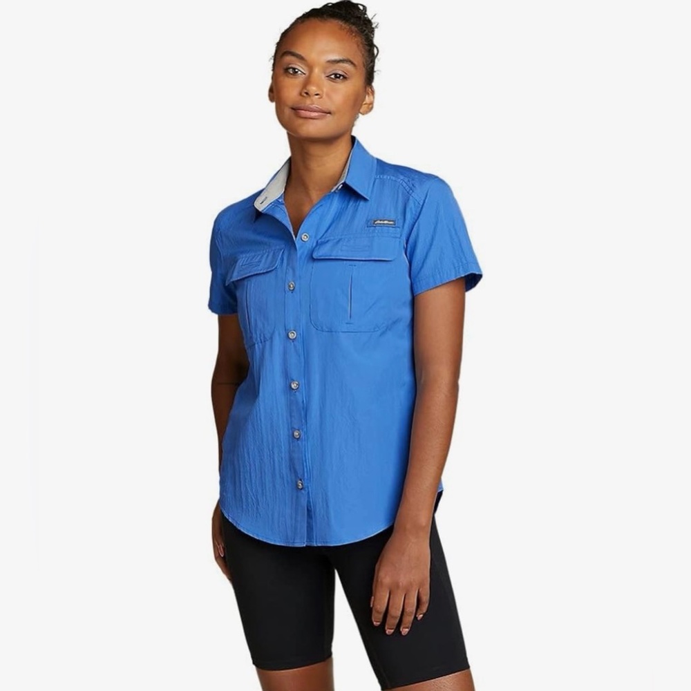 Eddie Bauer Women’s UPF Guide Short Sleeve Shirt